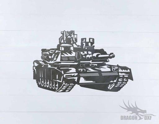 Tank Design 1 - DXF Download