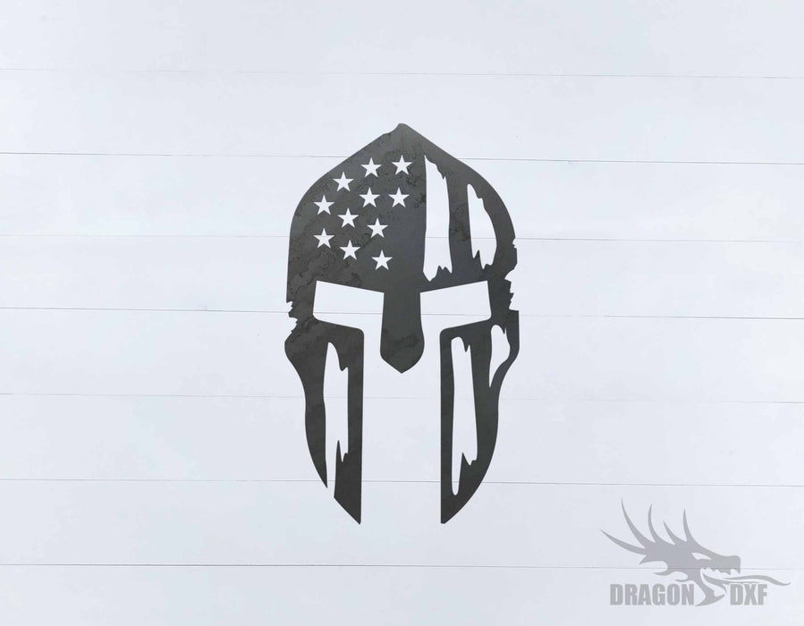 Tattered Flag Design 5 - DXF Download