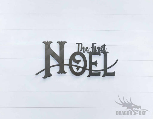 The First Noel Sign - DXF Download