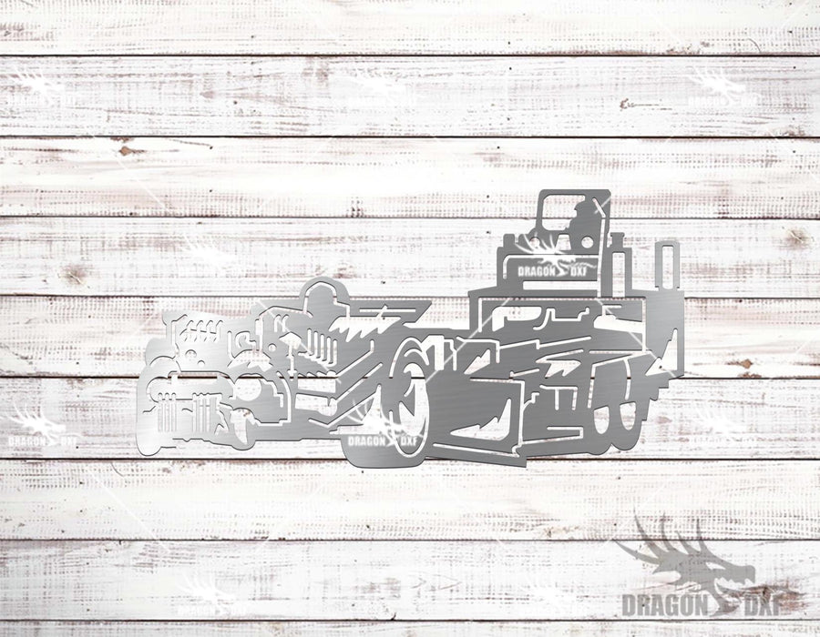 Tractor Pulling 16 Design  - Plasma Laser DXF Cut File