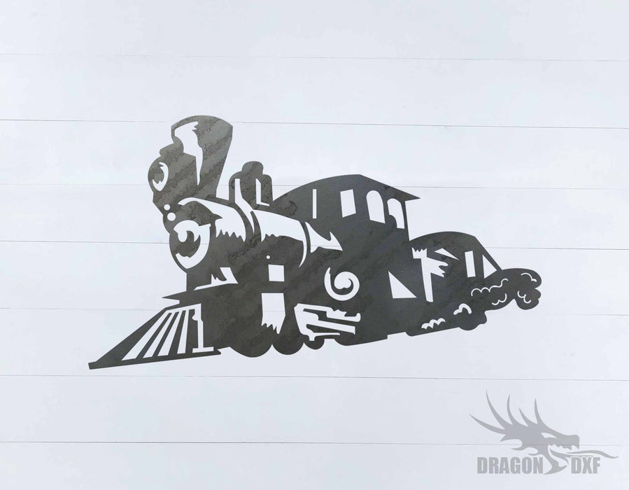 Train design 10 - DXF Download