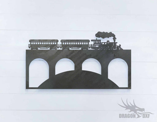 Train Bridge - DXF Download