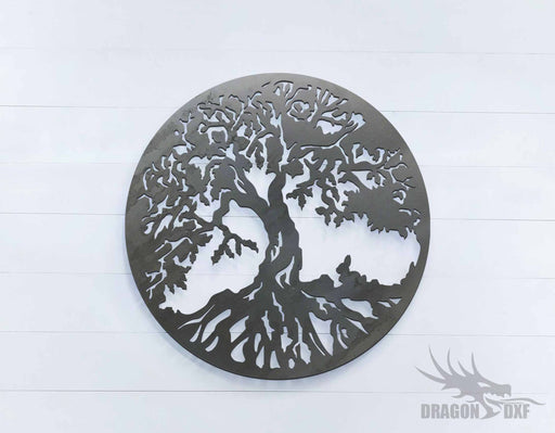 Tree of Life 2 - Round - DXF Download