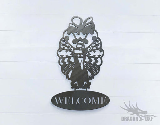 Turkey  Welcome Sign - DXF Download