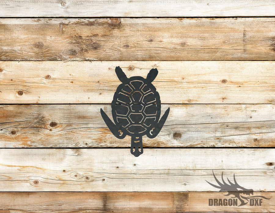 Snapper Turtle Dxf Turtle design 2 - DXF Download — DragonDXF