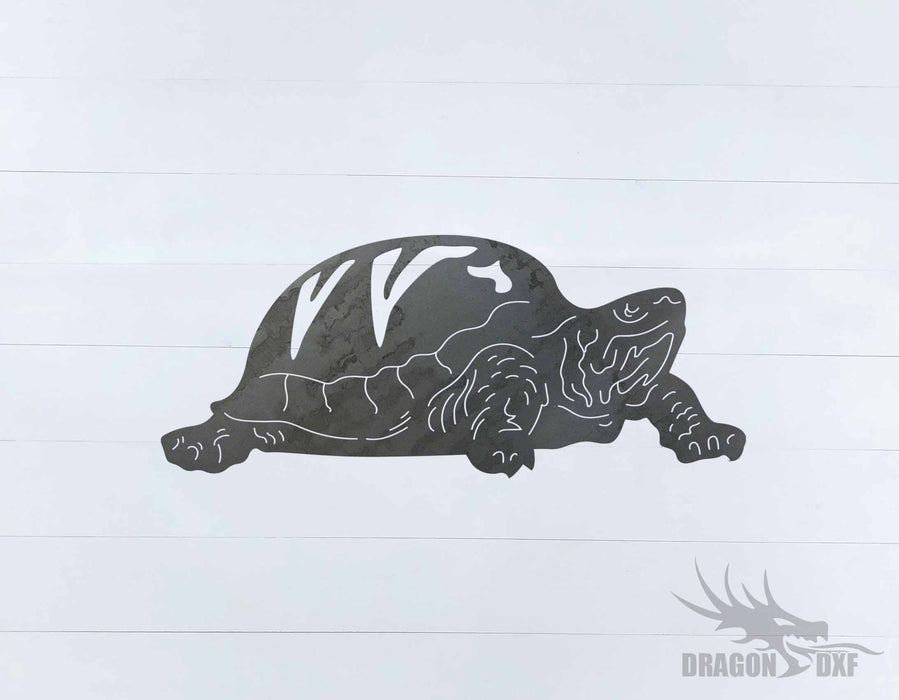 Snapper Turtle Dxf Animal - Turtle Design - DXF Download — DragonDXF