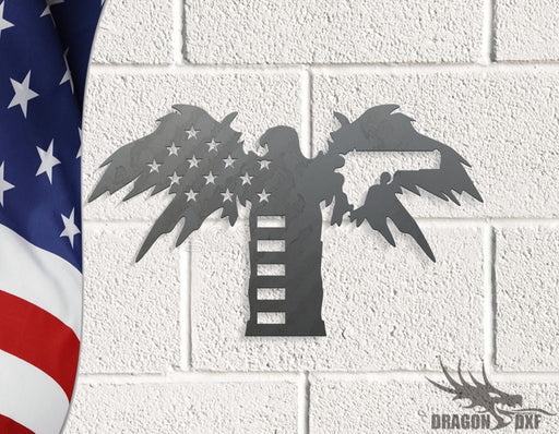 American Flag Design 10- DXF Download