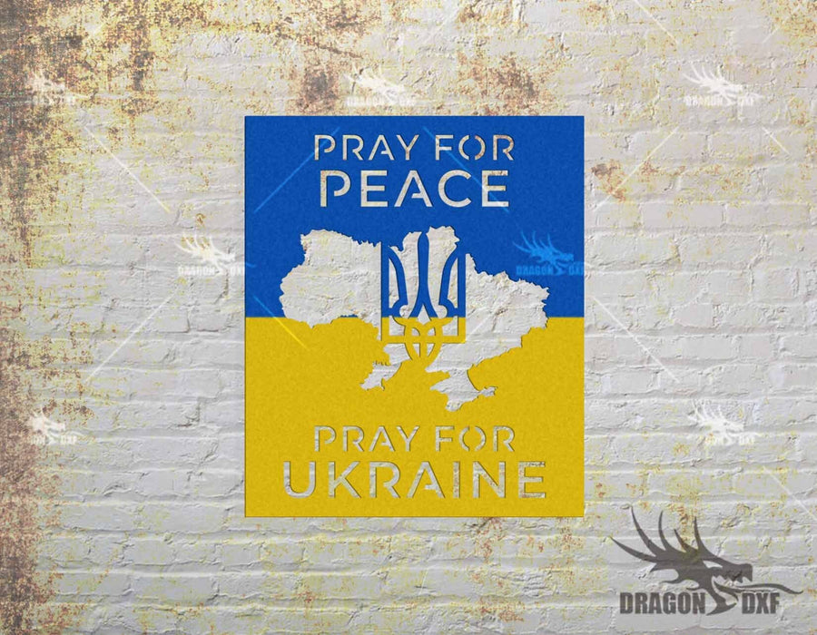Ukraine Flag Bundle - DXF Download