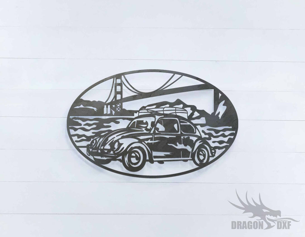 Vintage Car 3 - DXF Download — DragonDXF