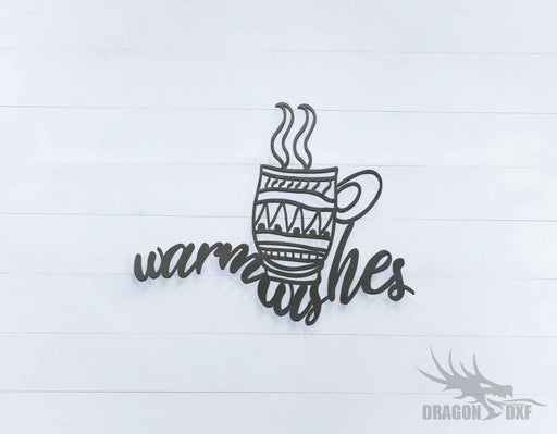 Warmwishes Sign - DXF Download