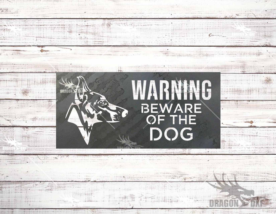 Dog Signs / Dog Welcome Signs (10 Designs) - Plasma Laser DXF Cut File
