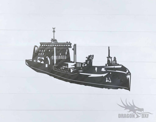 Warship Design 13 - DXF Download
