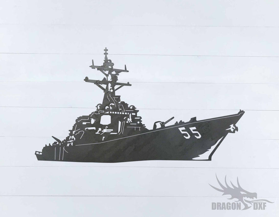 Warship Design 6 - DXF Download