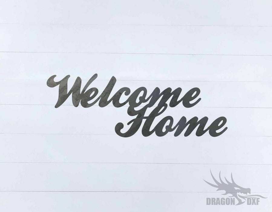 Welcome Home Design 4 - DXF Download