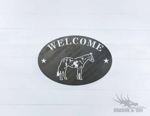 Welcome Sign 27 - DXF Download