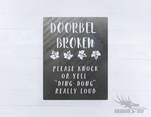 Welcome Sign 32 - DXF Download