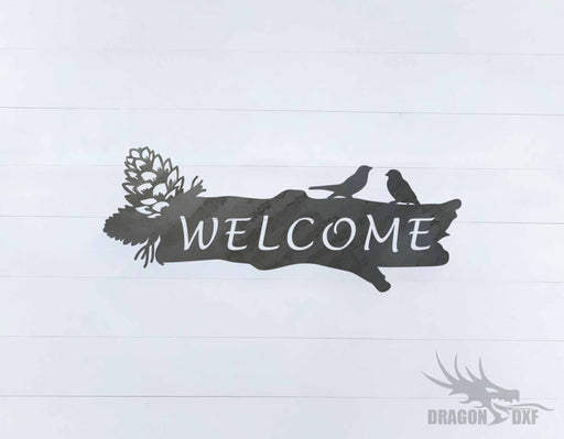 Welcome Sign 38 - DXF Download
