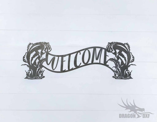 Welcome Sign 43 - DXF Download