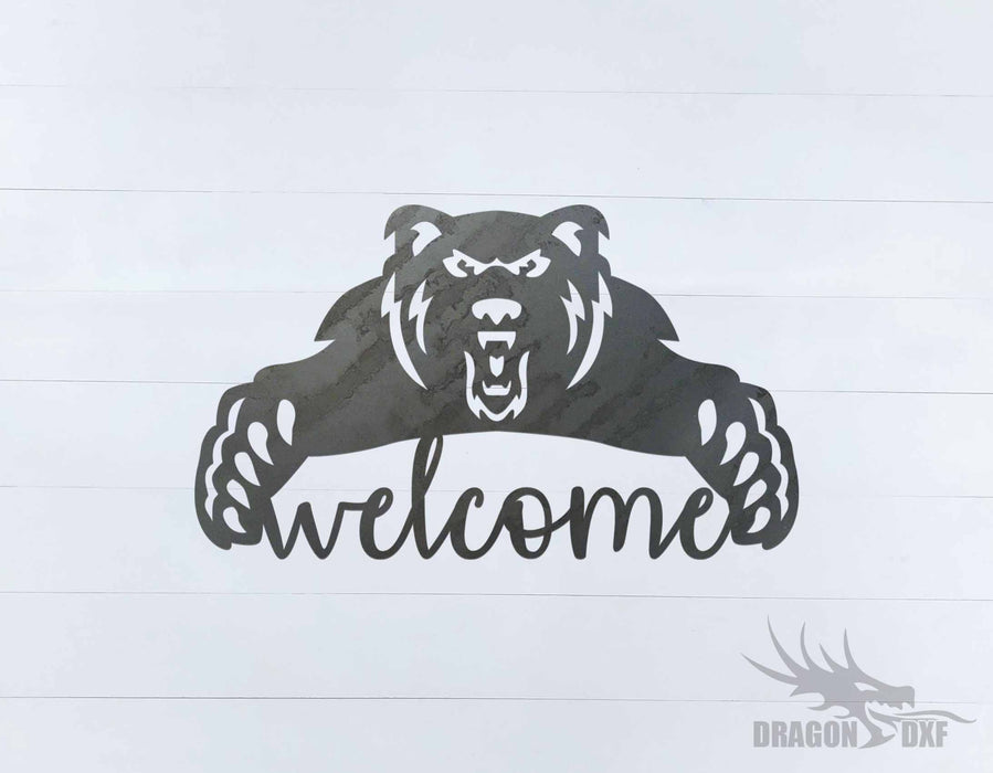 Welcome Sign 48 - DXF Download