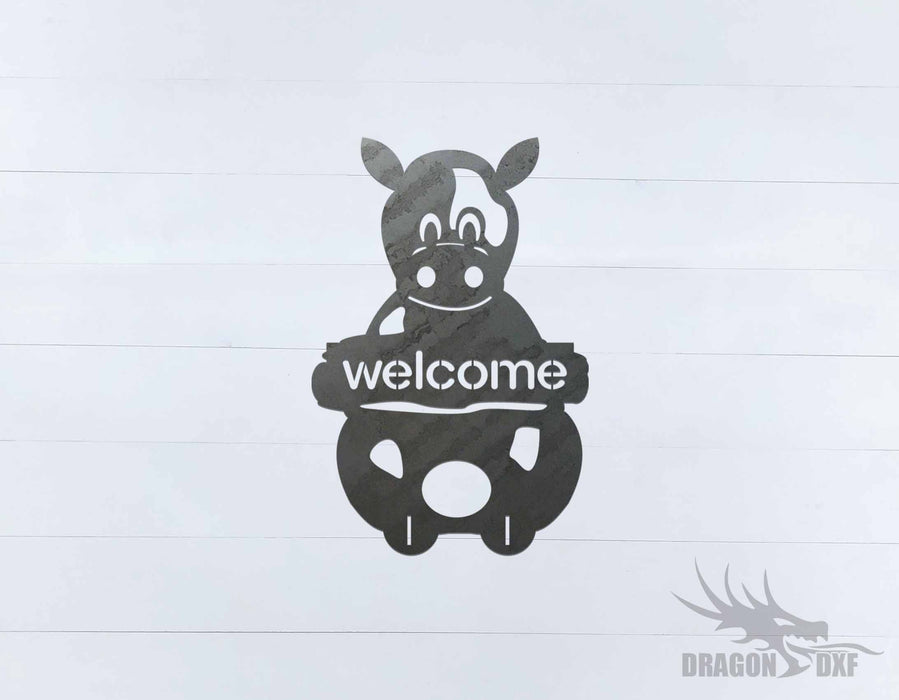 Welcome Sign 53 - DXF Download