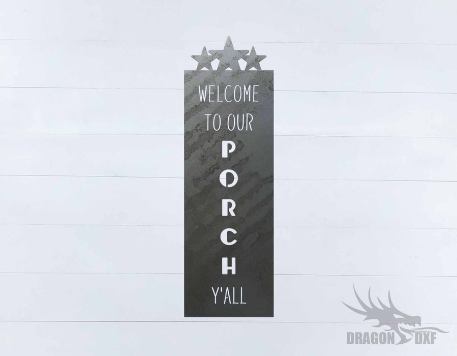 Welcome Sign 71 - DXF Download