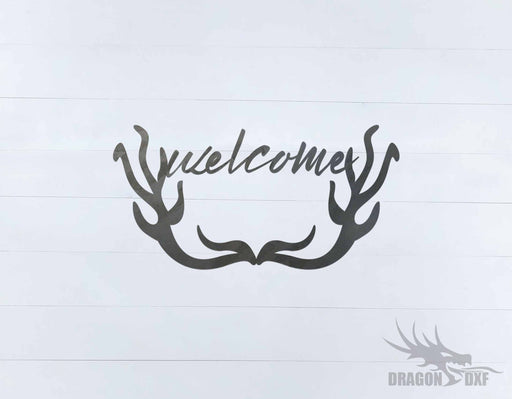 Welcome Sign 75 - DXF Download