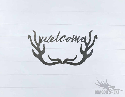 Welcome Sign 75 - DXF Download