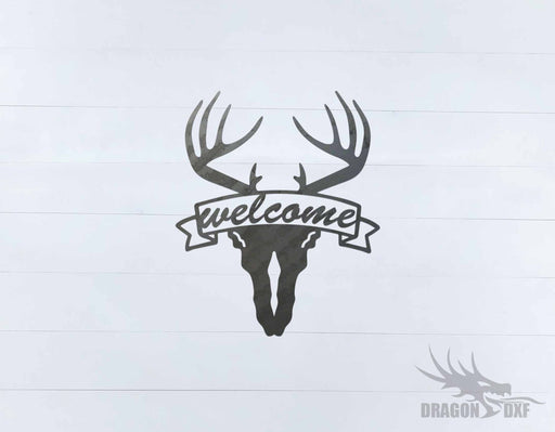 Welcome Sign 76 - DXF Download