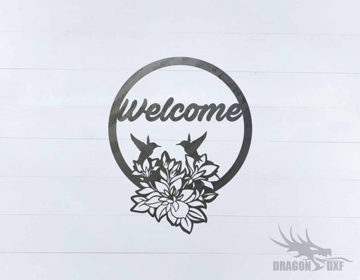 Welcome Sign 88 - DXF Download