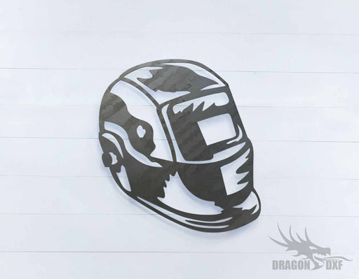 Welding Helmet 3 - DXF Download