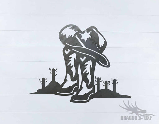 Western Yard Design 3 - DXF Download