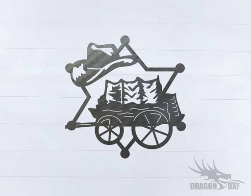 Western Yard Design 4 - DXF Download