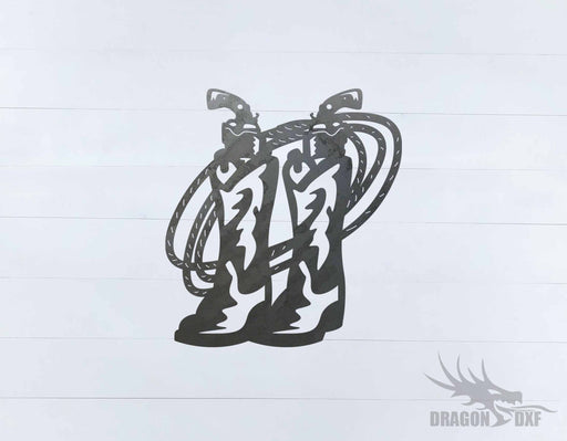 Western Yard Design 5 - DXF Download