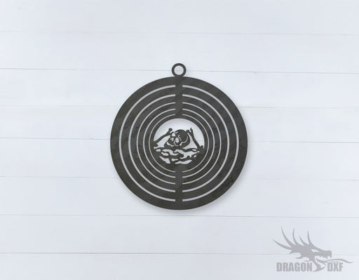 Wind Spinner Design 1 - DXF Download