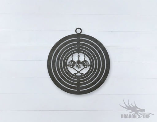 Wind Spinner Design 3 - DXF Download