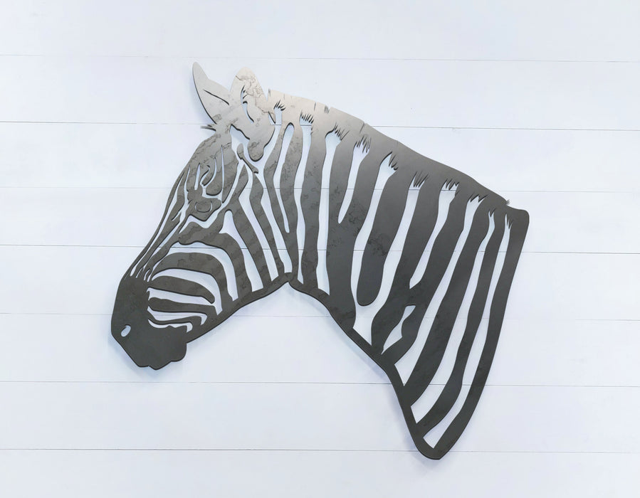 Zebra facing left - Zoo Animals -  DXF Download
