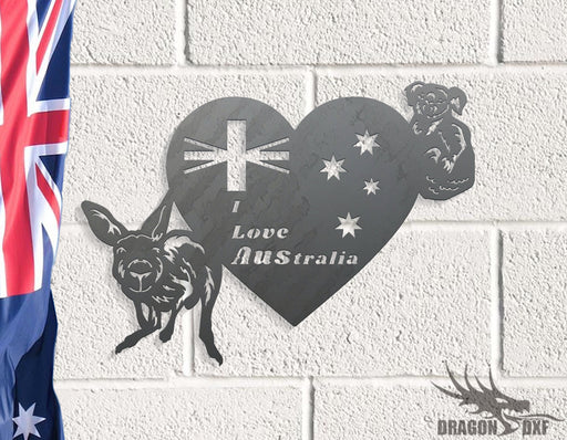Australian Design 4 - Australian Flag - DXF Download