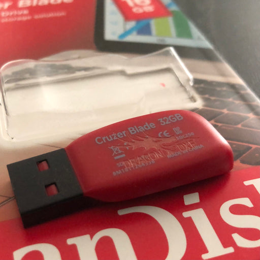 Add USB Thumb Drive to your download - Choose 16GB or 32GB