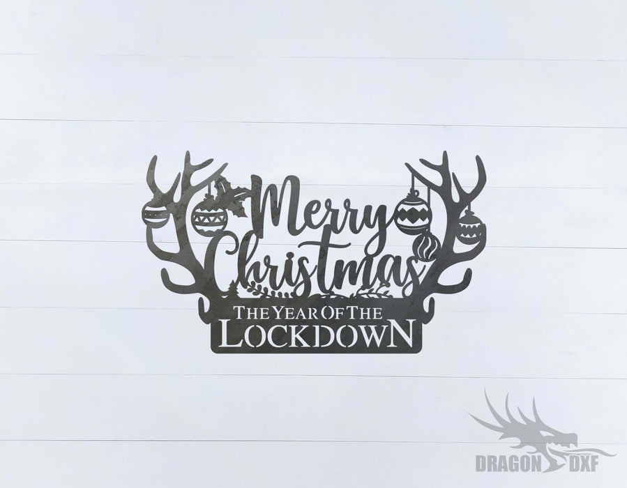 Christmas Bundle 3 - The Year of the Lockdown 2020 - DXF Download