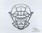 Monkey - Geometric - Deco - Animals -  DXF Download